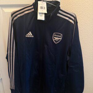 NWT Men’s Size L Adidas Arsenal DNA Warm Up Jacket 23/24